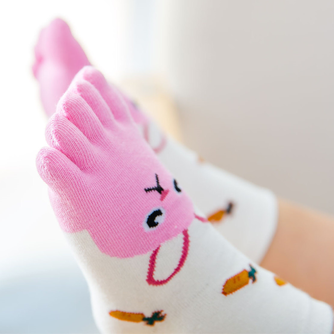 Baby Food Youtube - 5 Pairs Children Cartoon Socks Cute