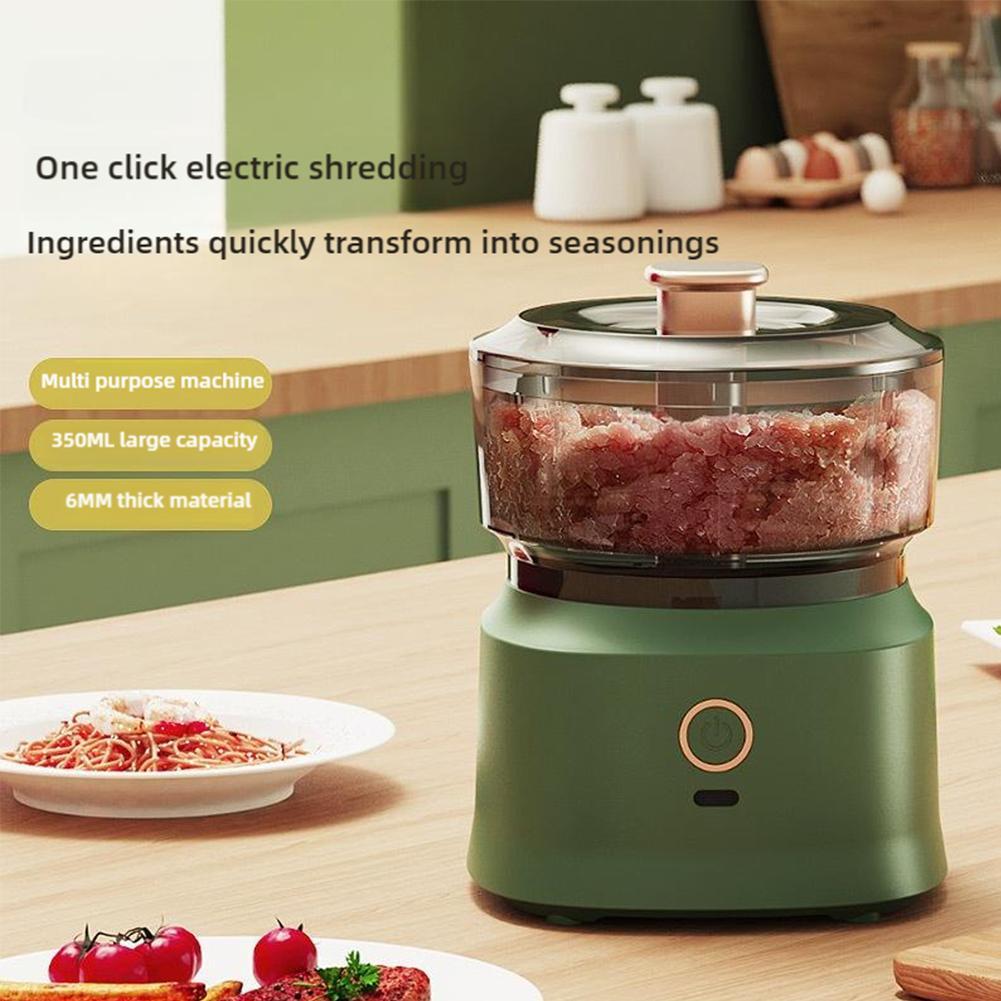 Baby Food Grinder Machine - Mini Meat Grinder Electric Garlic Masher