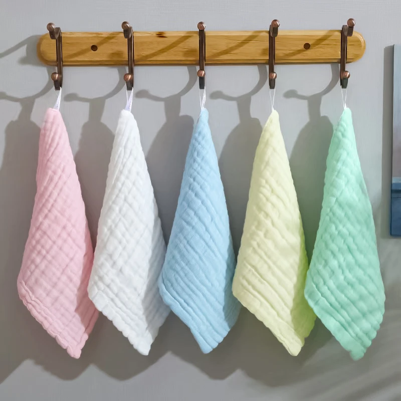 Baby Food Recipes - 5pcs Baby Muslin Washcloths Burp Cloths,