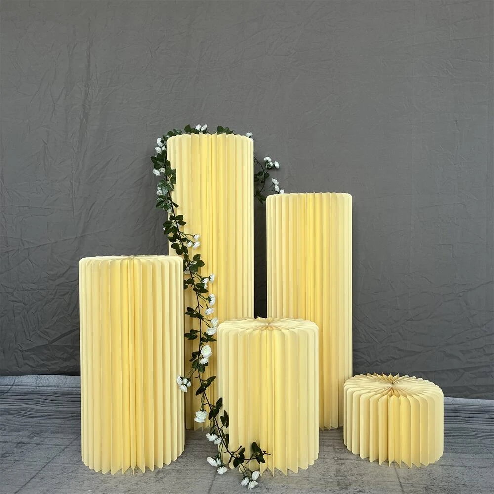 Baby Food Dessert - Folding Paper Cylindrical Banquet Birthday Party