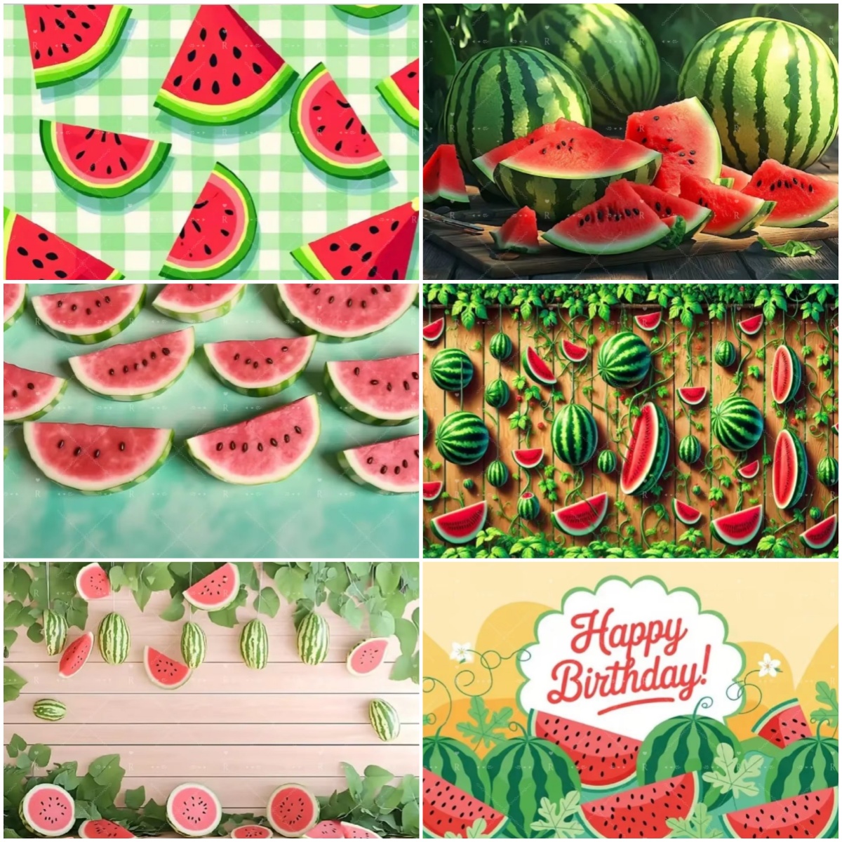  Cartoon Watermelon Theme Bir - Baby Food Newborn recensie en prijs