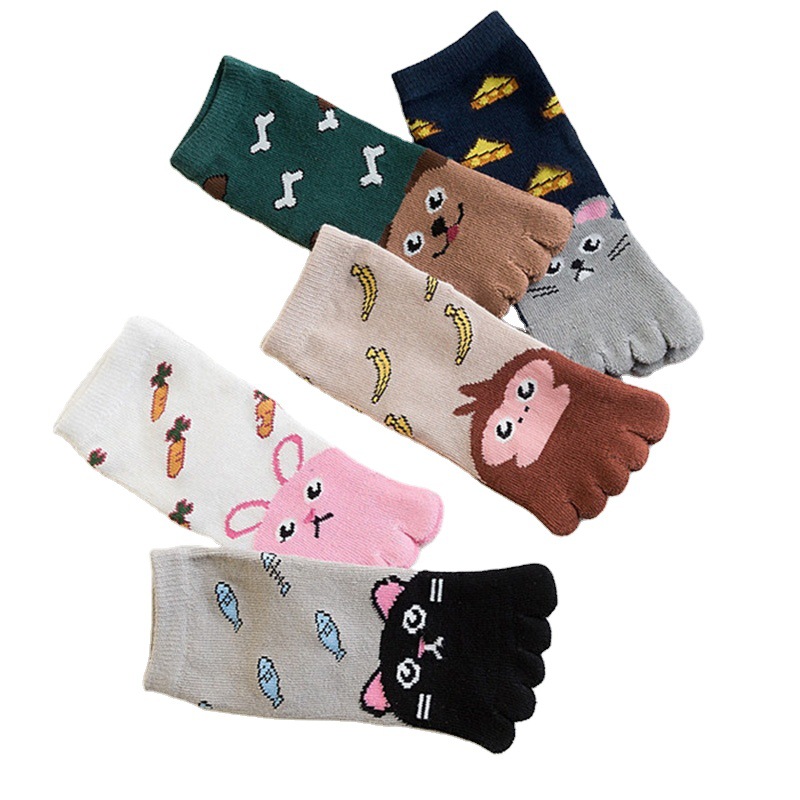 5 Pairs Children Cartoon Socks - Baby Food Youtube recensie en prijs