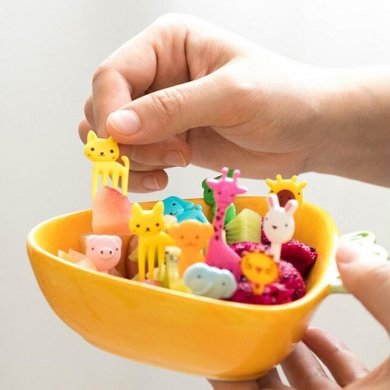 10Pcs Cute Mini Animal Farm Ca - Baby Food Dessert recensie en prijs
