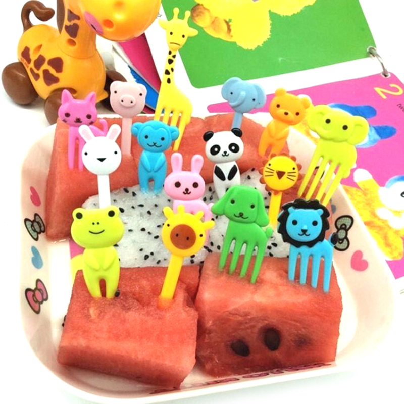 10Pcs Cute Mini Animal Farm Ca - Baby Food Dessert recensie en prijs