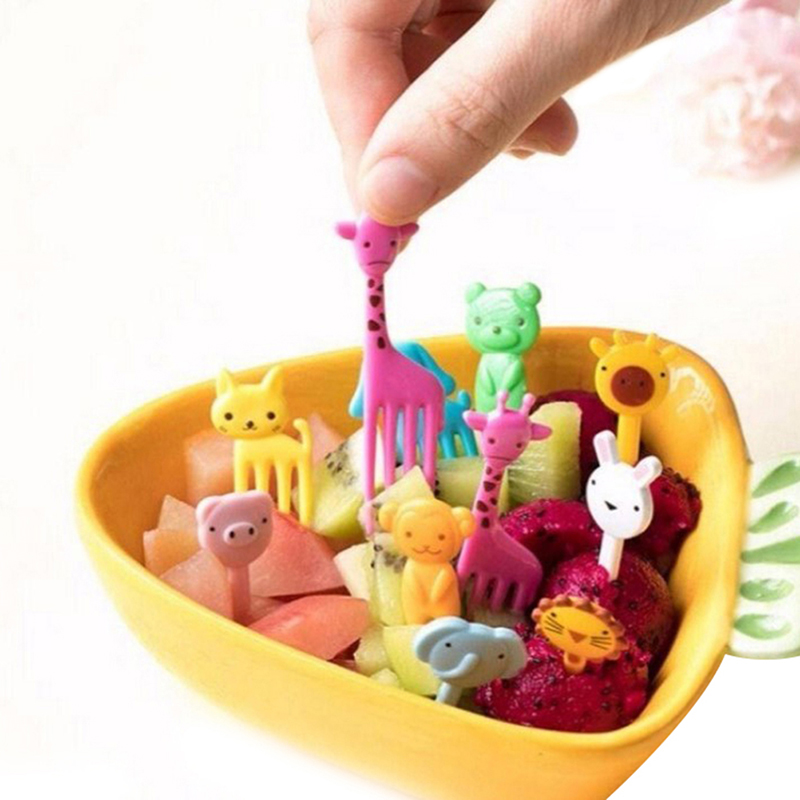 10Pcs Cute Mini Animal Farm Ca - Baby Food Dessert recensie en prijs