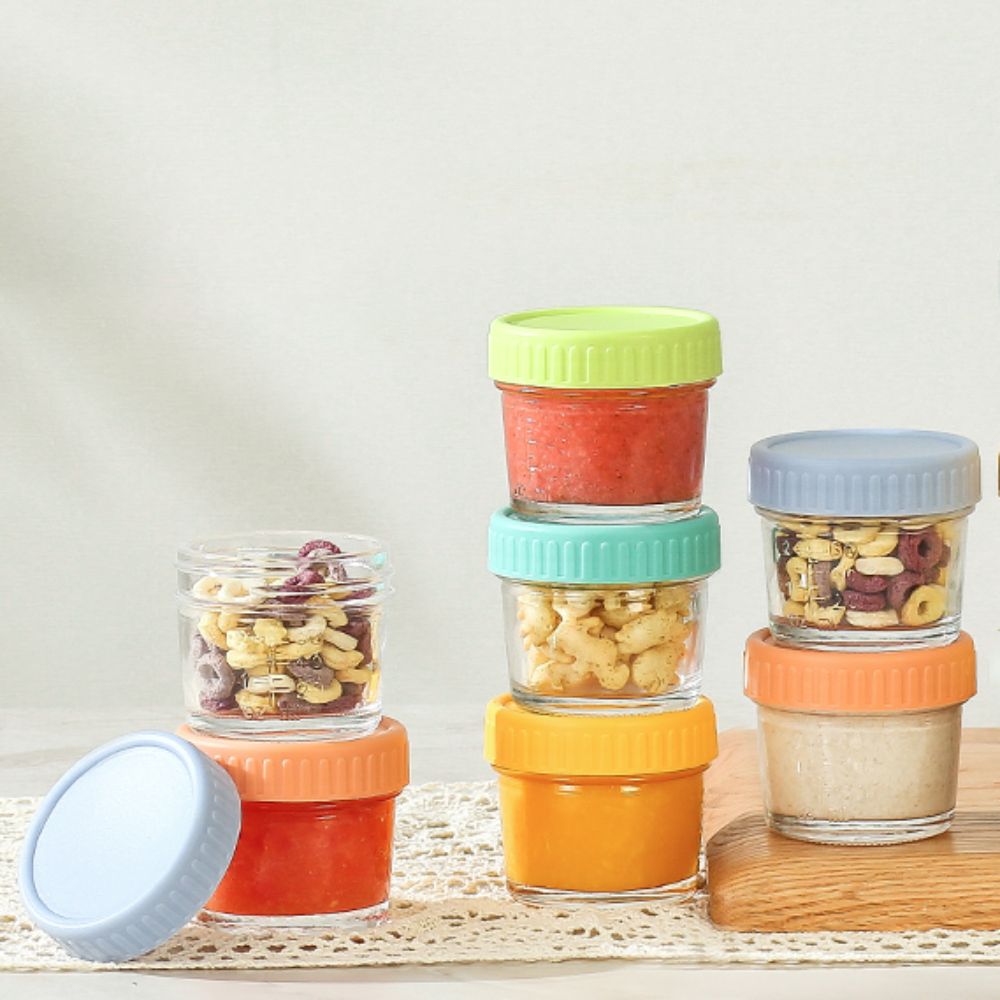 6pcs Mason Jar Glass Baby Food - Baby Food Jar recensie en prijs