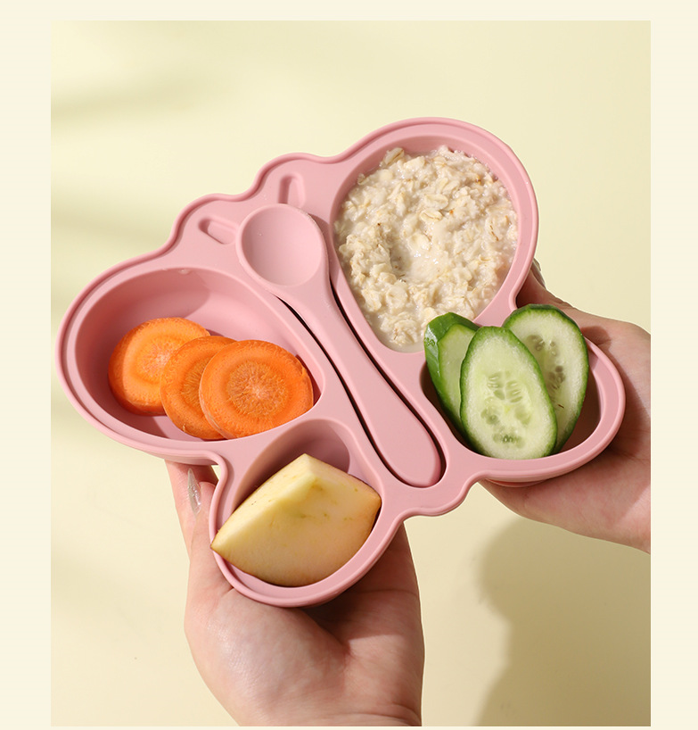 2pcs Baby Butterfly Silicone D - Baby Food Menu recensie en prijs