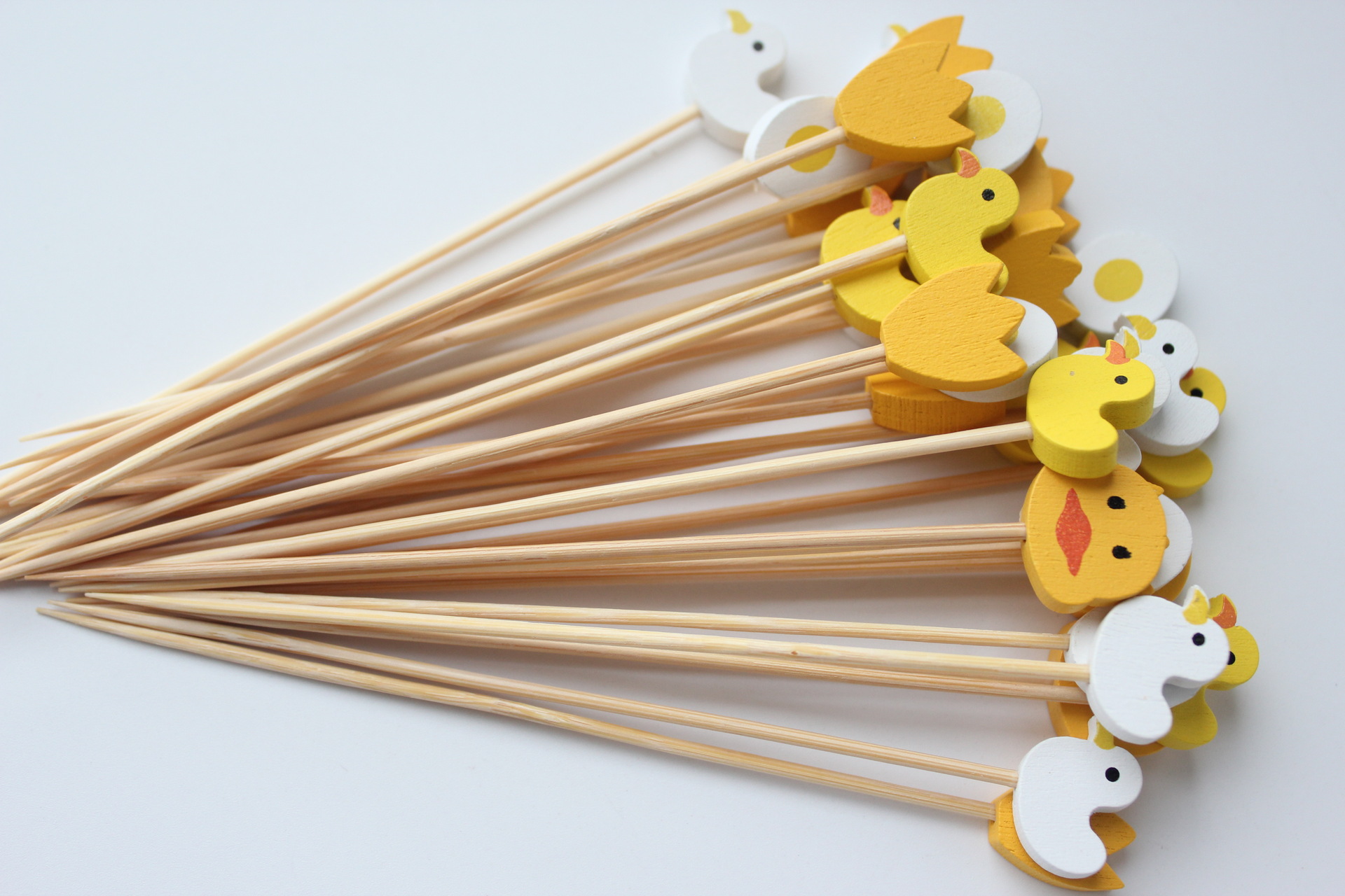 100Pcs Cute Yellow Duck Egg Di - Baby Food Dessert recensie en prijs