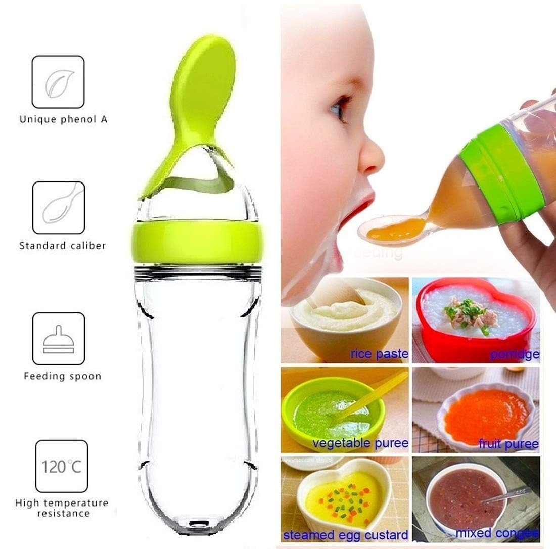 Squeezing Feeding Bottle Cup S - Baby Food Jar recensie en prijs