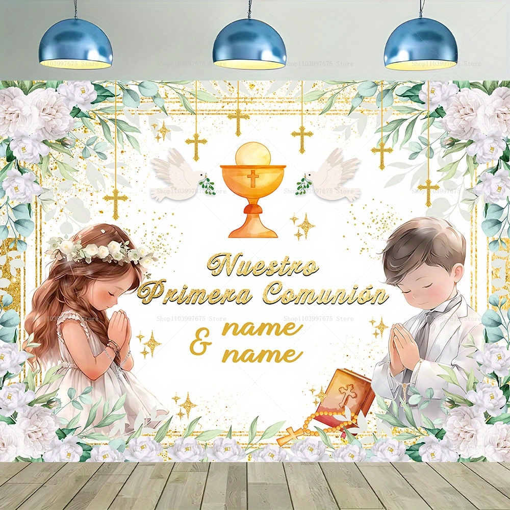 Custom Boy Girl First Holy Com - Baby Food Recipes recensie en prijs