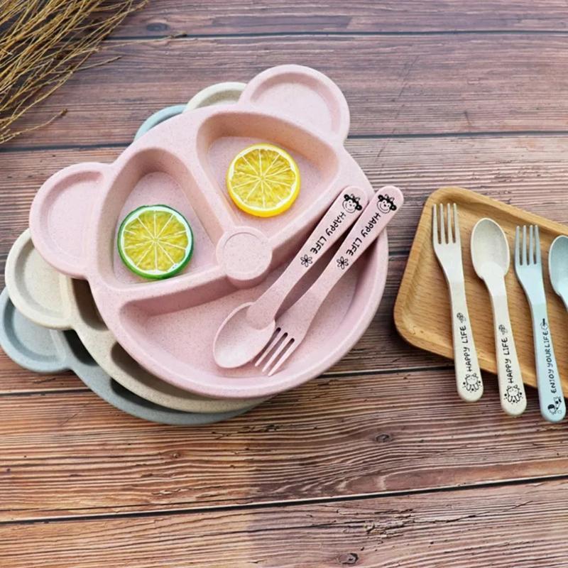 Baby Bowl Spoon Fork Sets Feed - Baby Food Menu recensie en prijs