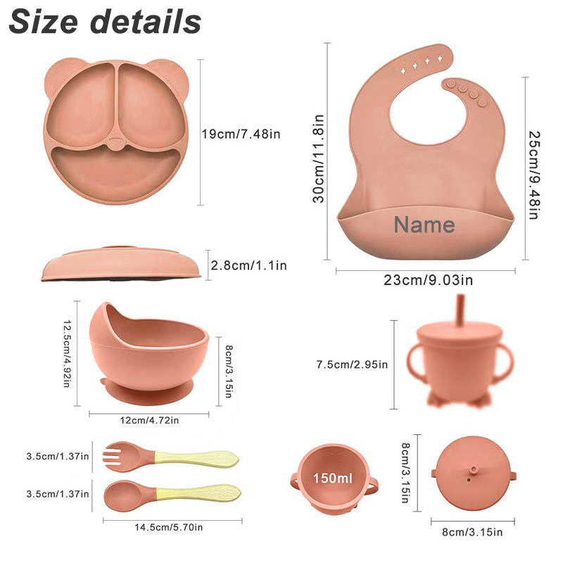 Baby Feeding Plate Sets Suctio - Baby Food Menu recensie en prijs