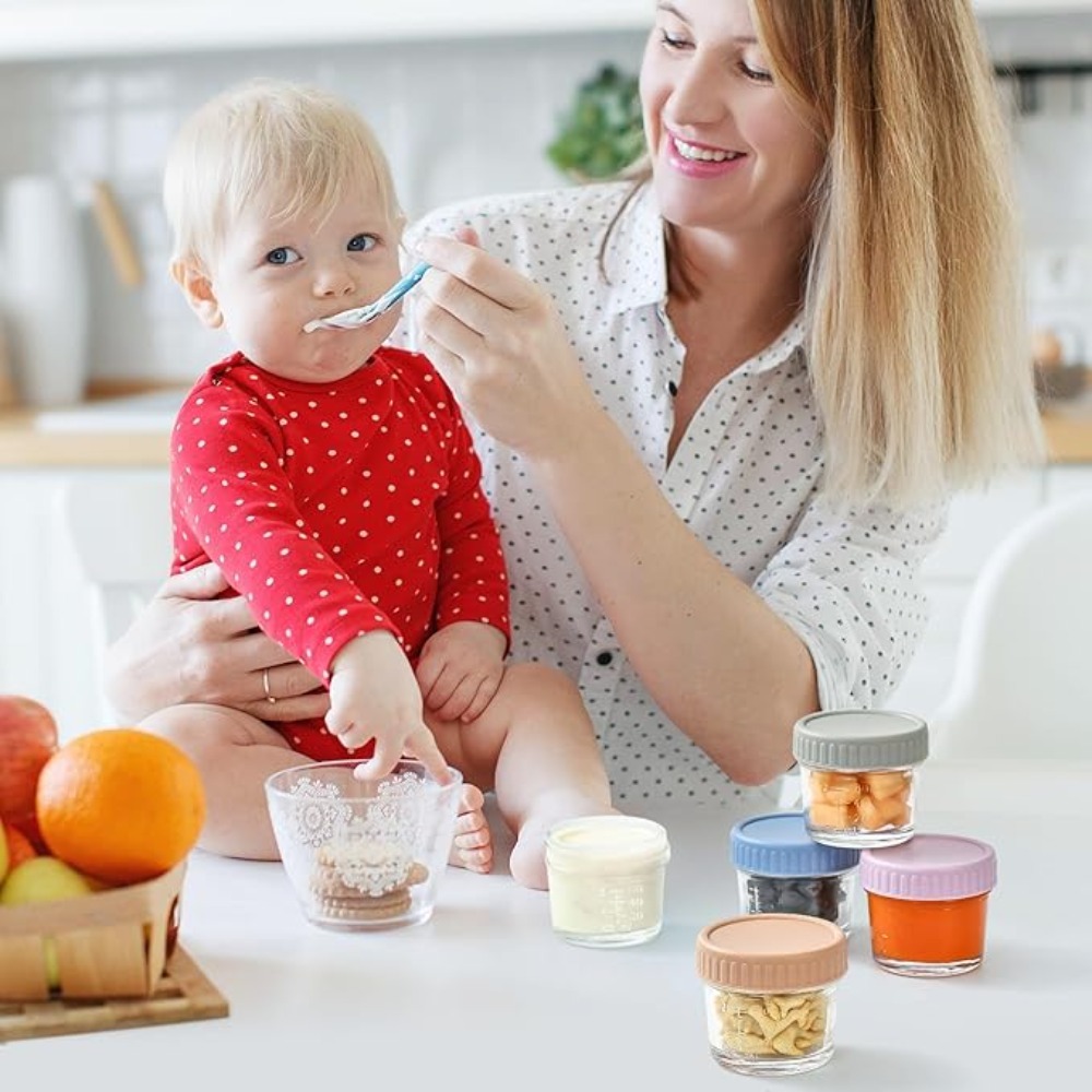 6pcs Mason Jar Glass Baby Food - Baby Food Jar recensie en prijs