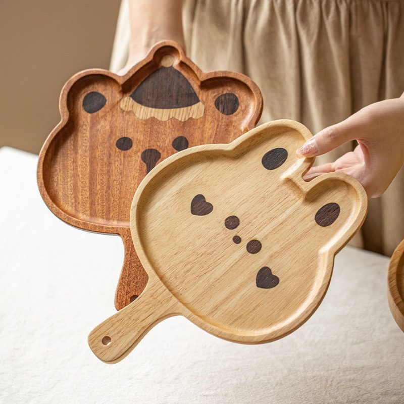 Wooden Cartoon Tray Creative C - Baby Food Dessert recensie en prijs