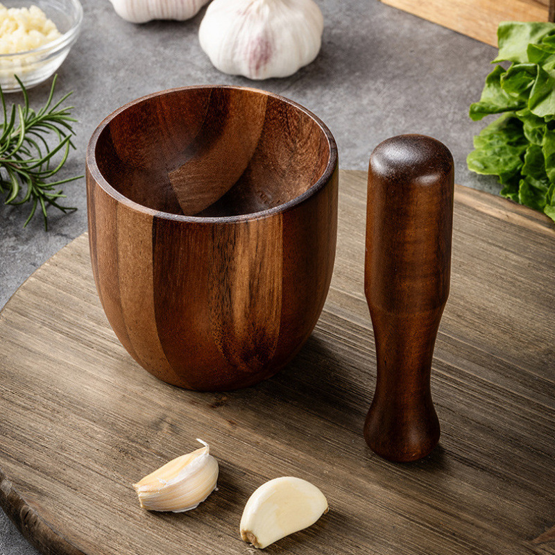Acacia Wood Pestle and Mortar  - Baby Food Egg recensie en prijs