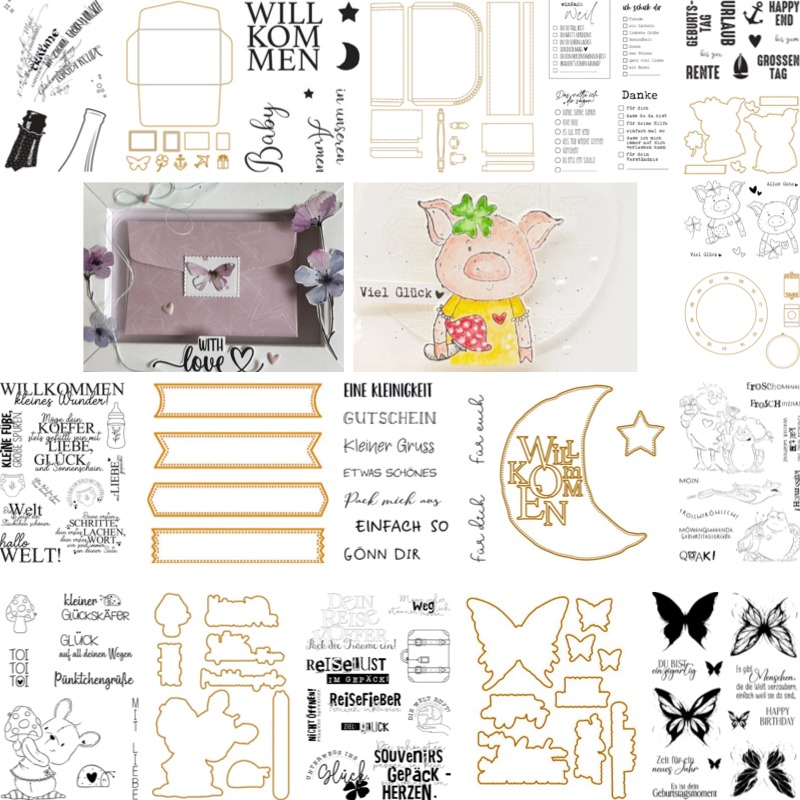Baby Suitcase Stamps And Dies  - Baby Food Recipes recensie en prijs