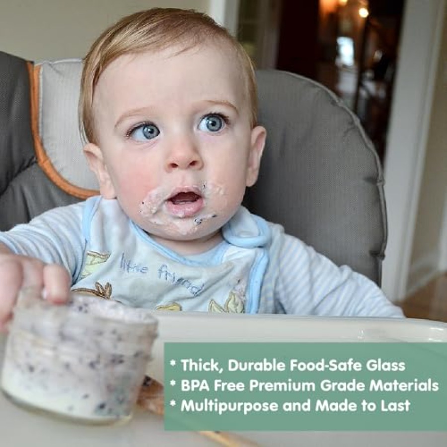 Sage Spoonfuls -12 Pack 4 oz B - Baby Food Jar recensie en prijs