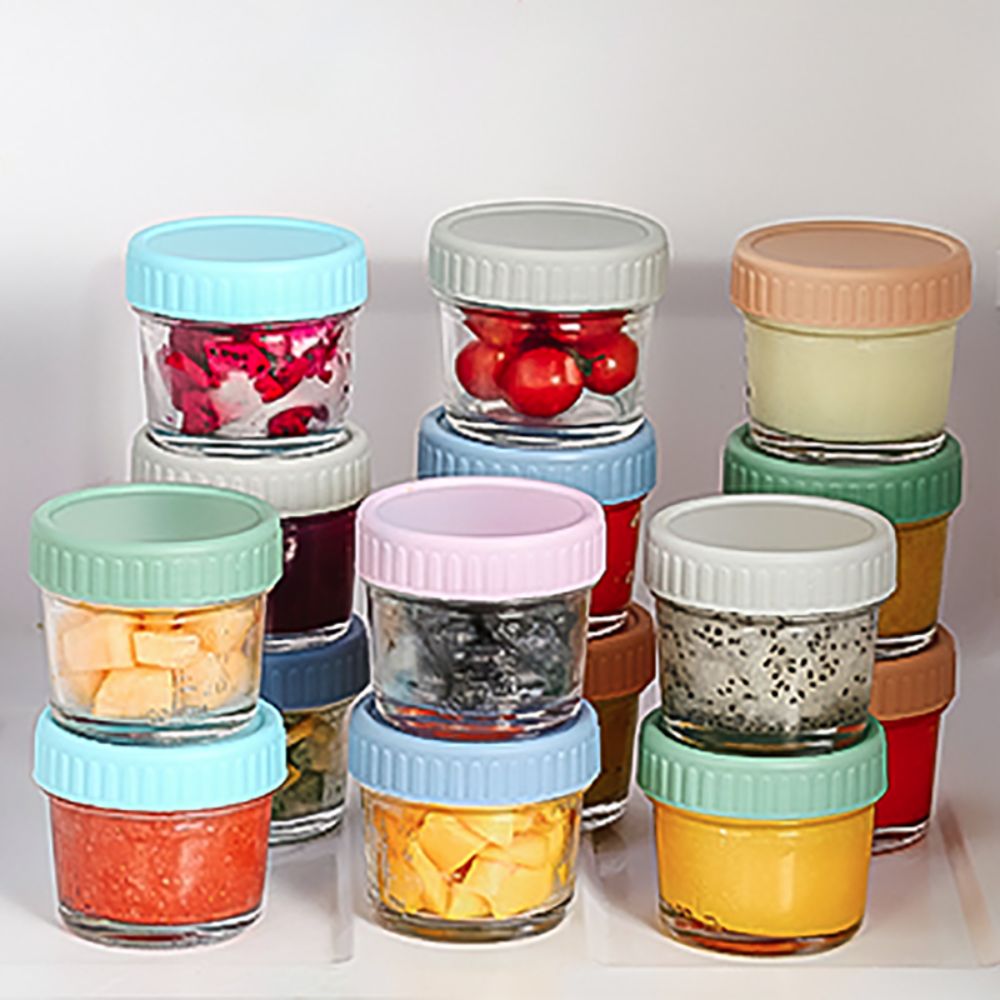 6pcs Glass Baby Food Jar Reusa - Baby Food Jar recensie en prijs