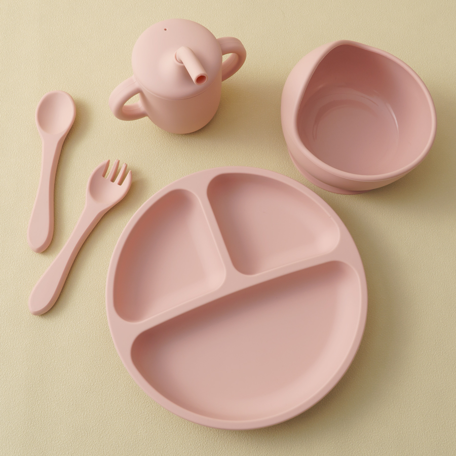 5PCS Baby Silicone Tableware S - Baby Food Universe recensie en prijs