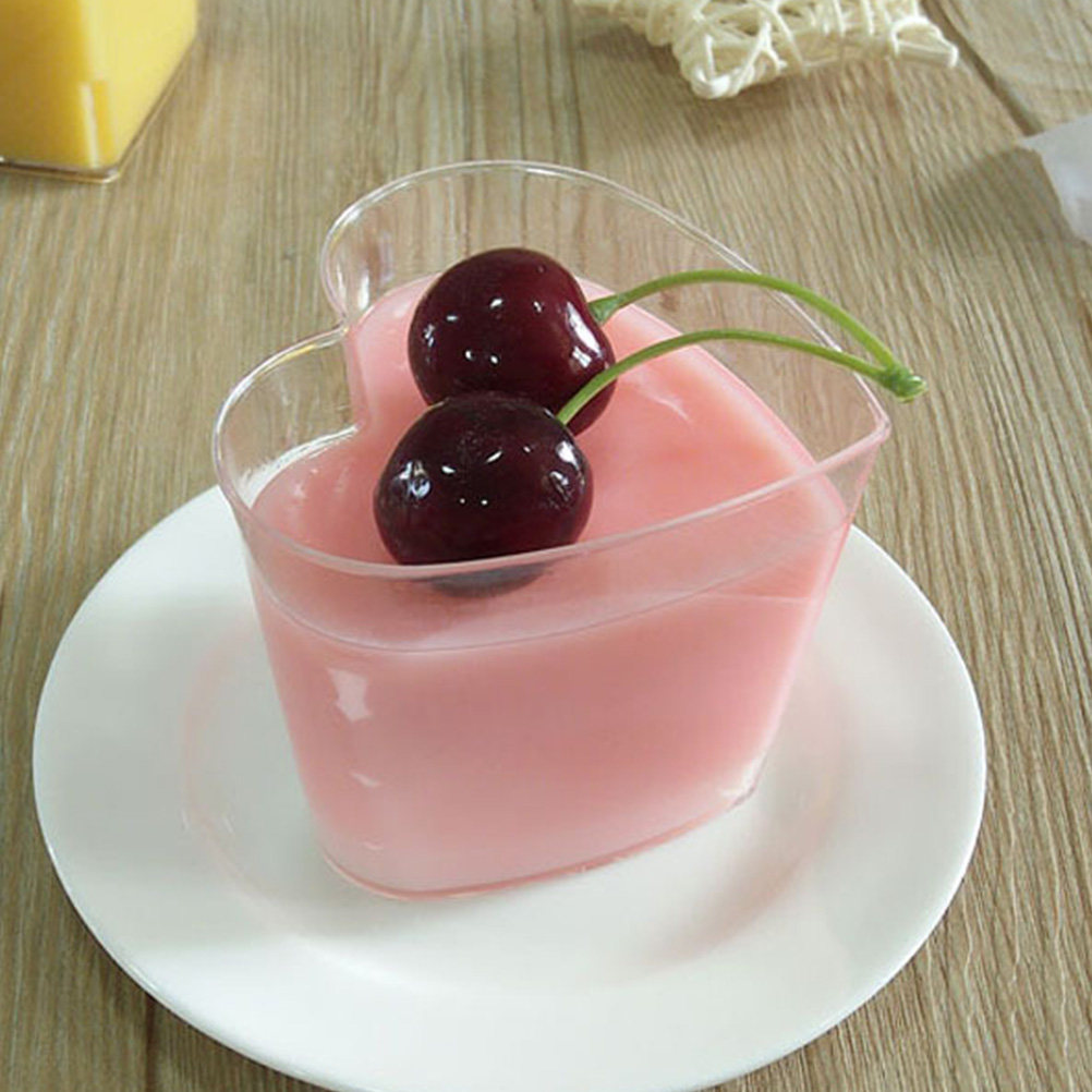 10Sets Heart Shape Dessert Cup - Baby Food Dessert recensie en prijs