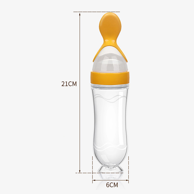 Squeezing Feeding Bottle Silic - Baby Food Newborn recensie en prijs