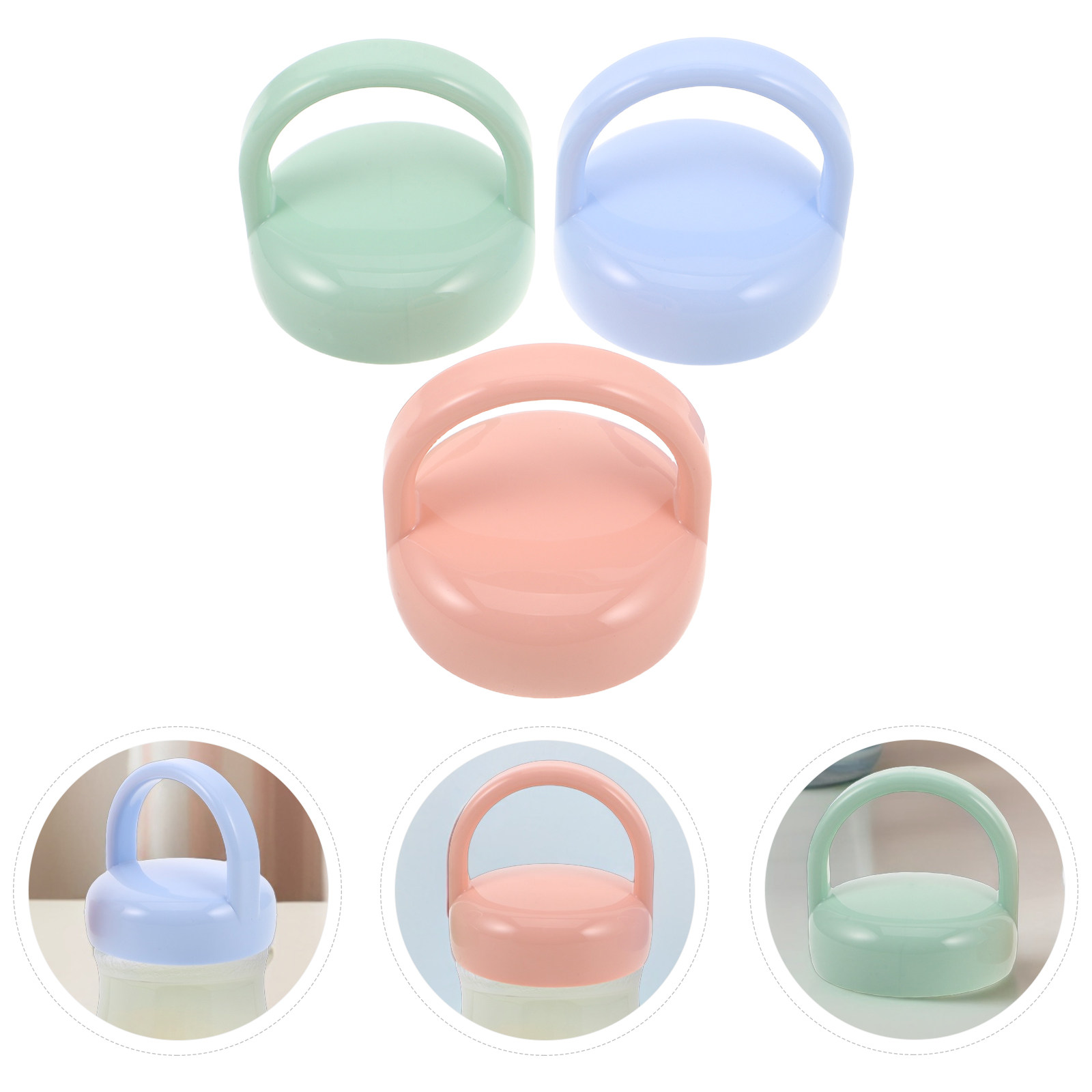 3Pcs Baby Bottle Caps Screw To - Baby Food Universe recensie en prijs