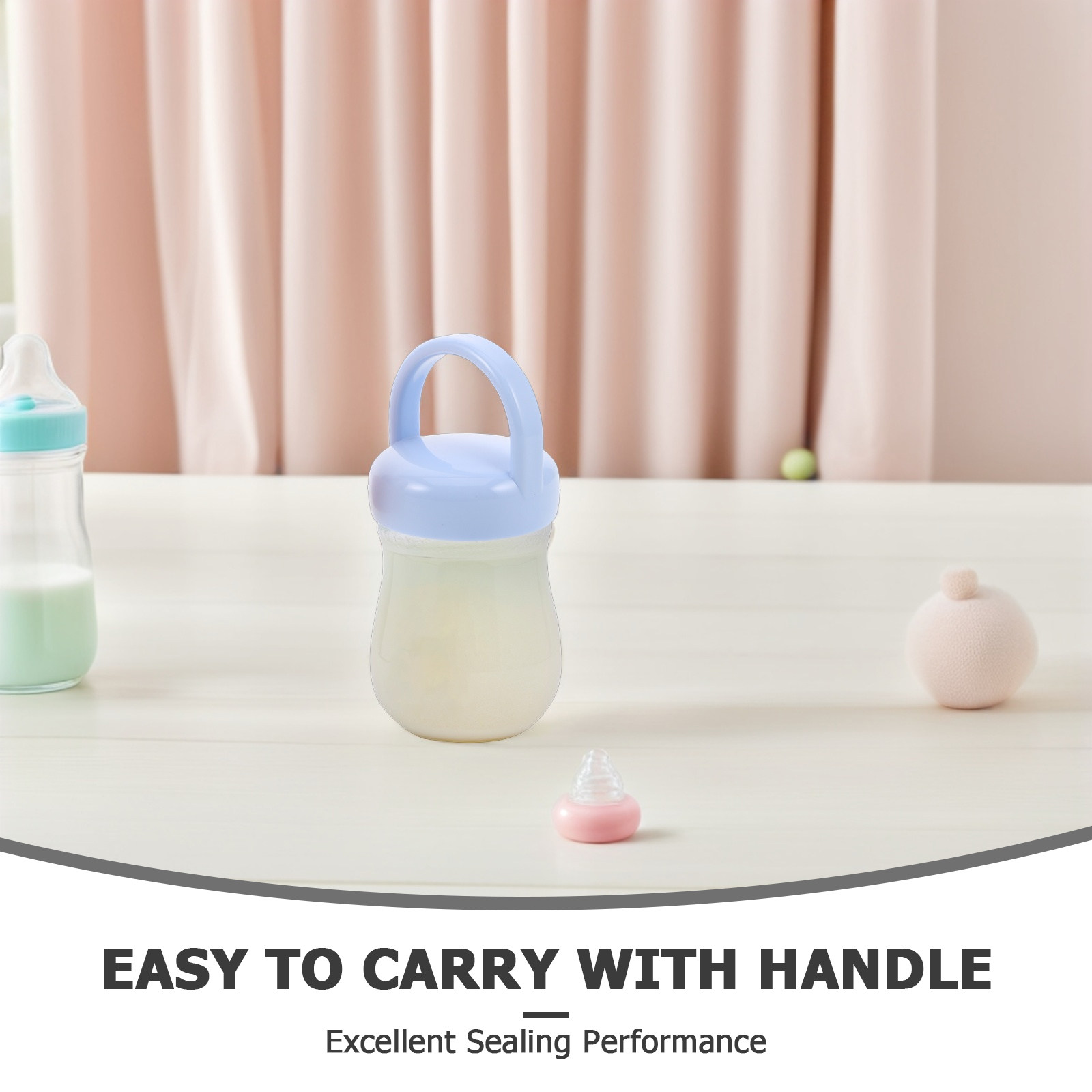 3Pcs Baby Bottle Caps Screw To - Baby Food Universe recensie en prijs