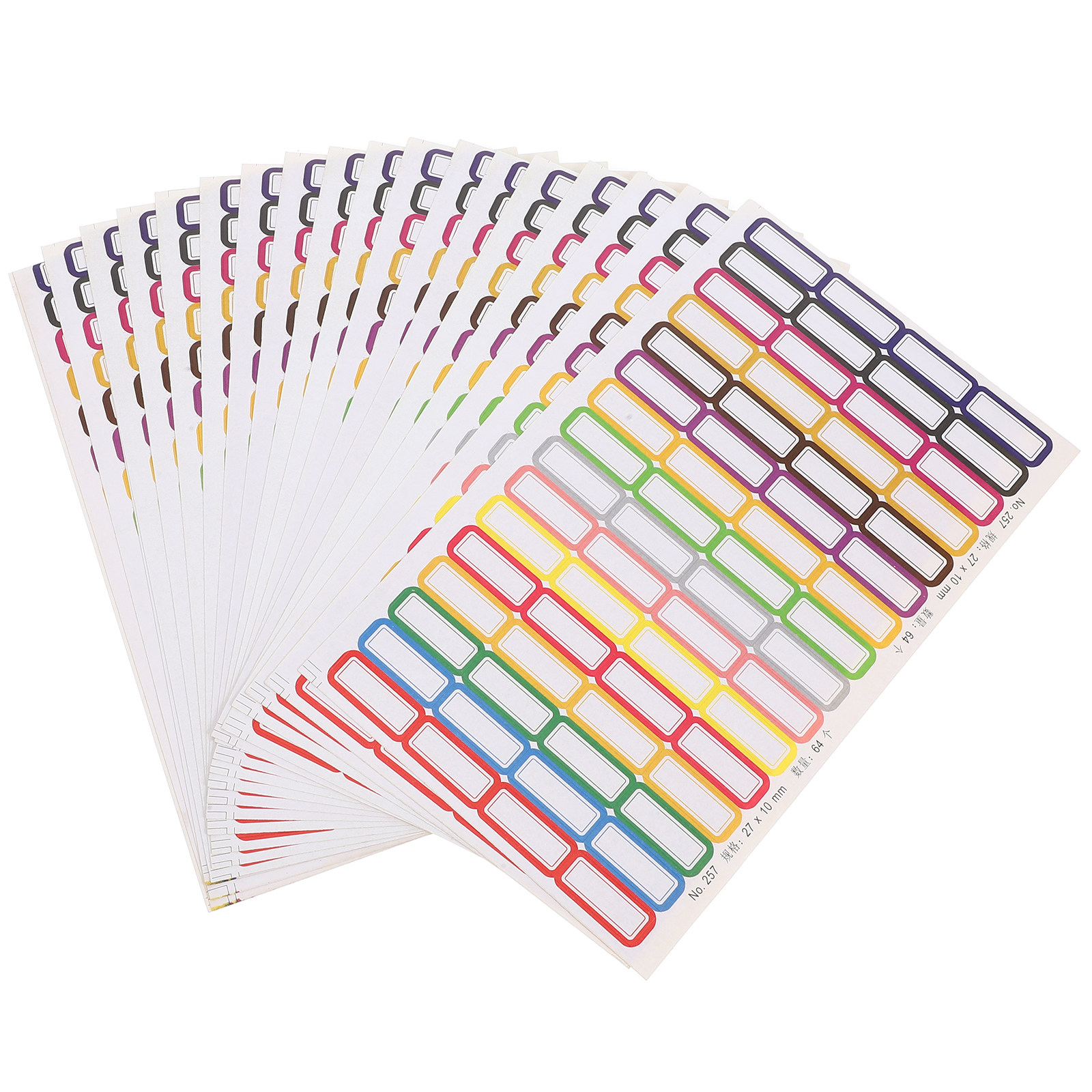 20 Sheets Colorful Adhesive Na - Baby Food Youtube recensie en prijs