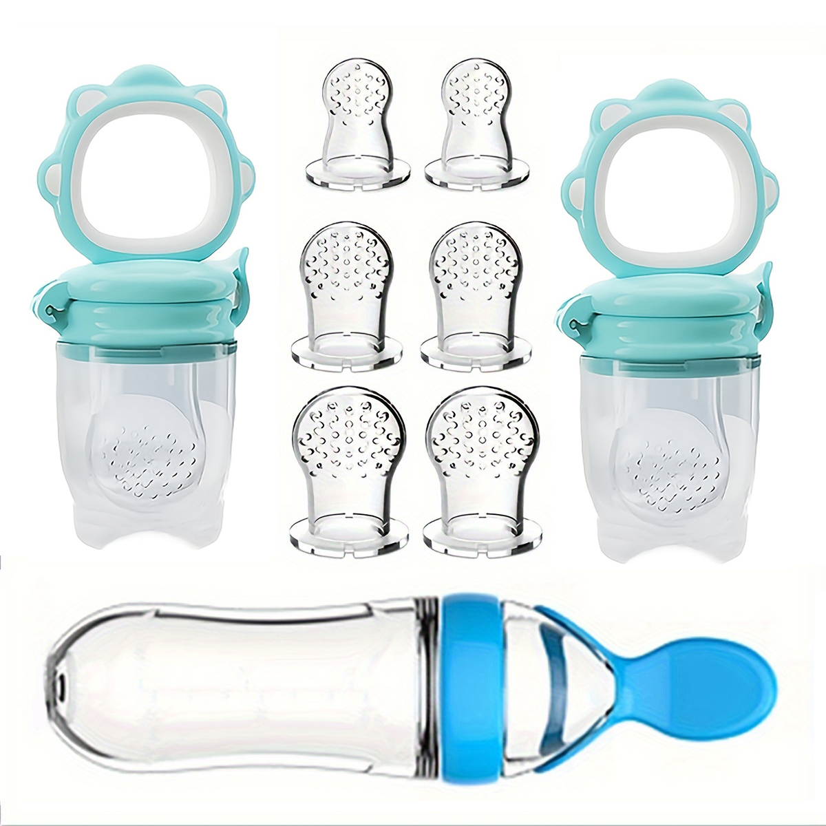 9pcs Feeding Cutlery: 1 Silico - Baby Food Jar recensie en prijs