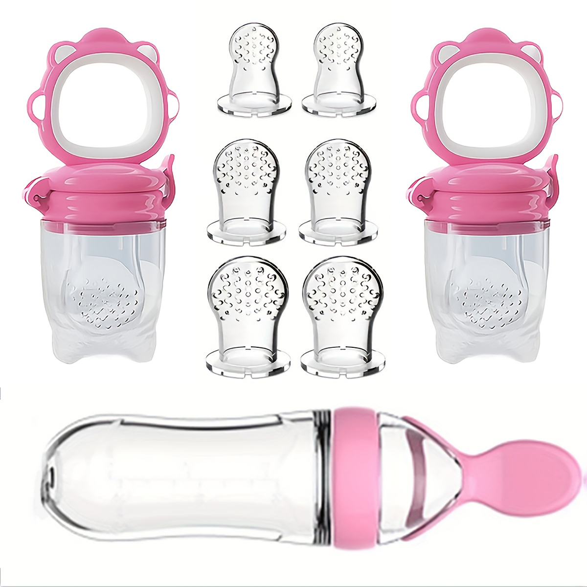 9pcs Feeding Cutlery: 1 Silico - Baby Food Jar recensie en prijs