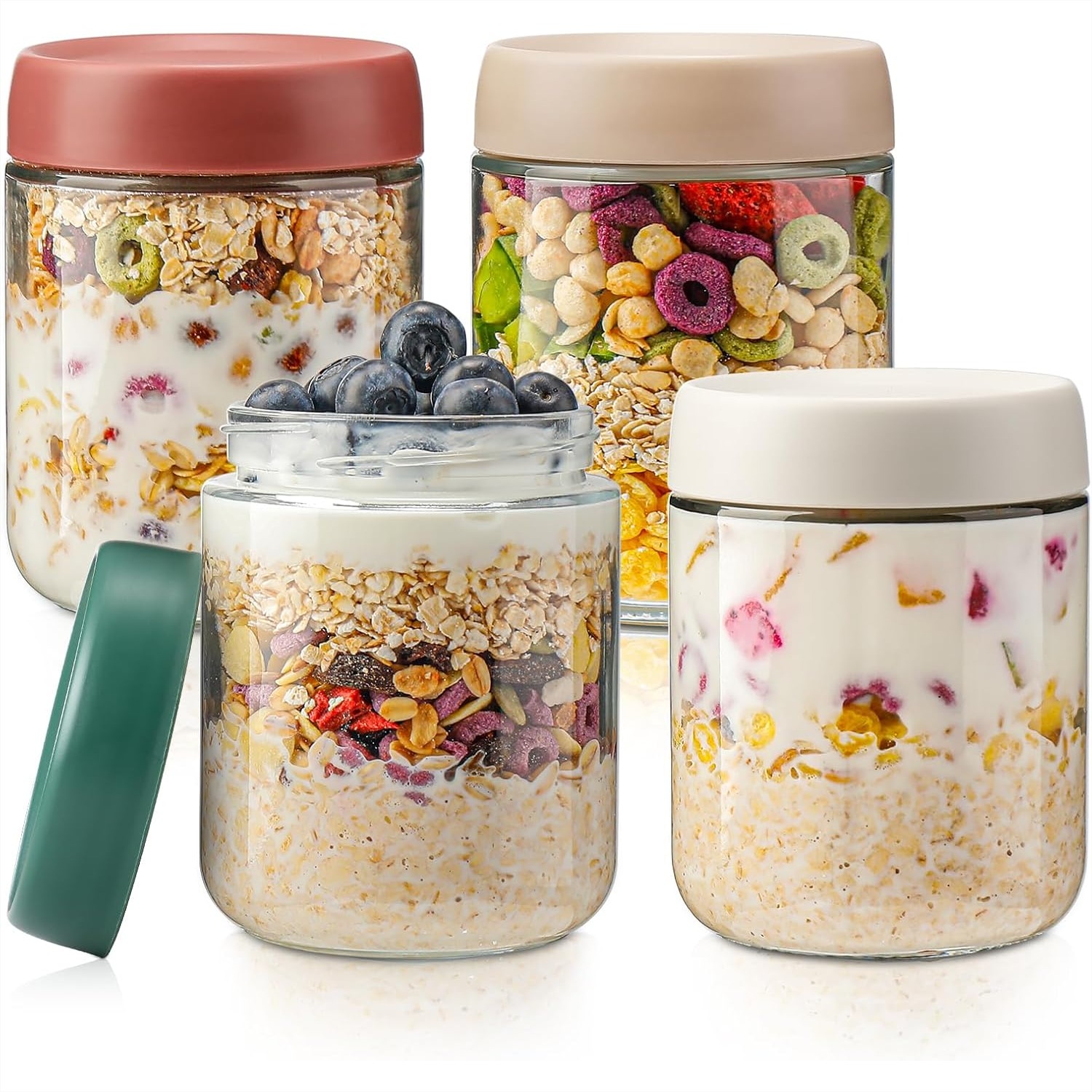 Glass Overnight Oats Container - Baby Food Jar recensie en prijs