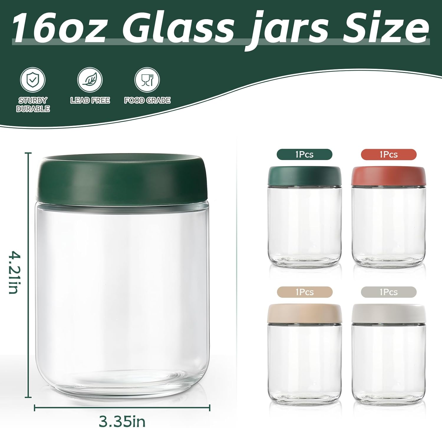 Glass Overnight Oats Container - Baby Food Jar recensie en prijs