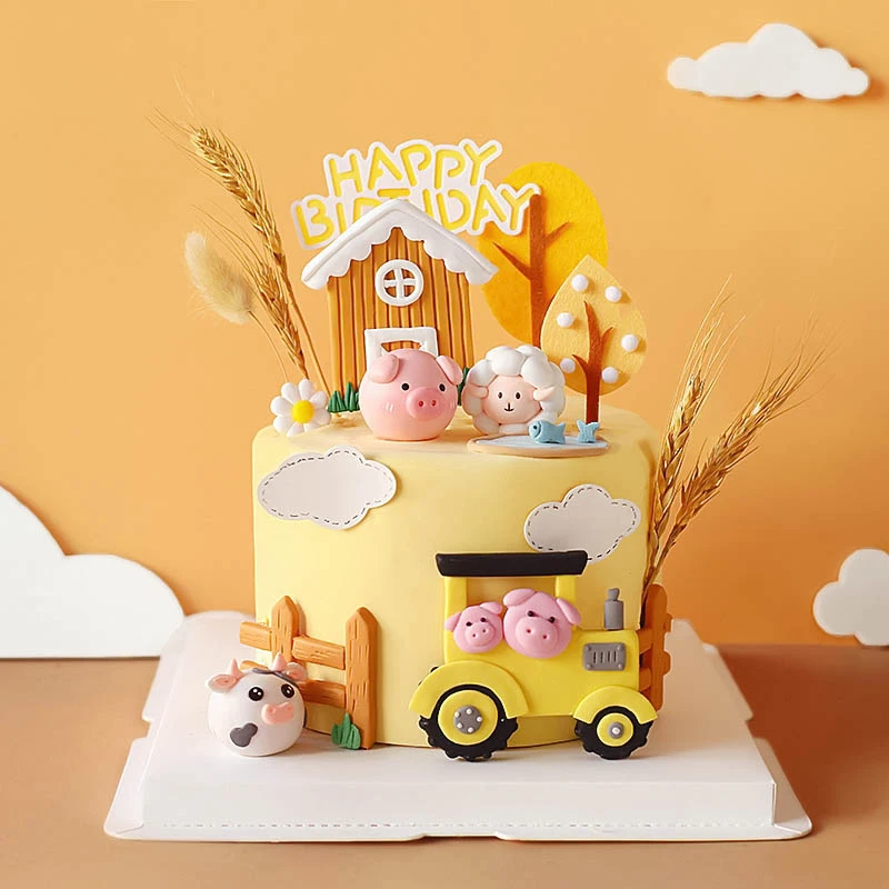 Happy Birthday Cake Topper Far - Baby Food Dessert recensie en prijs