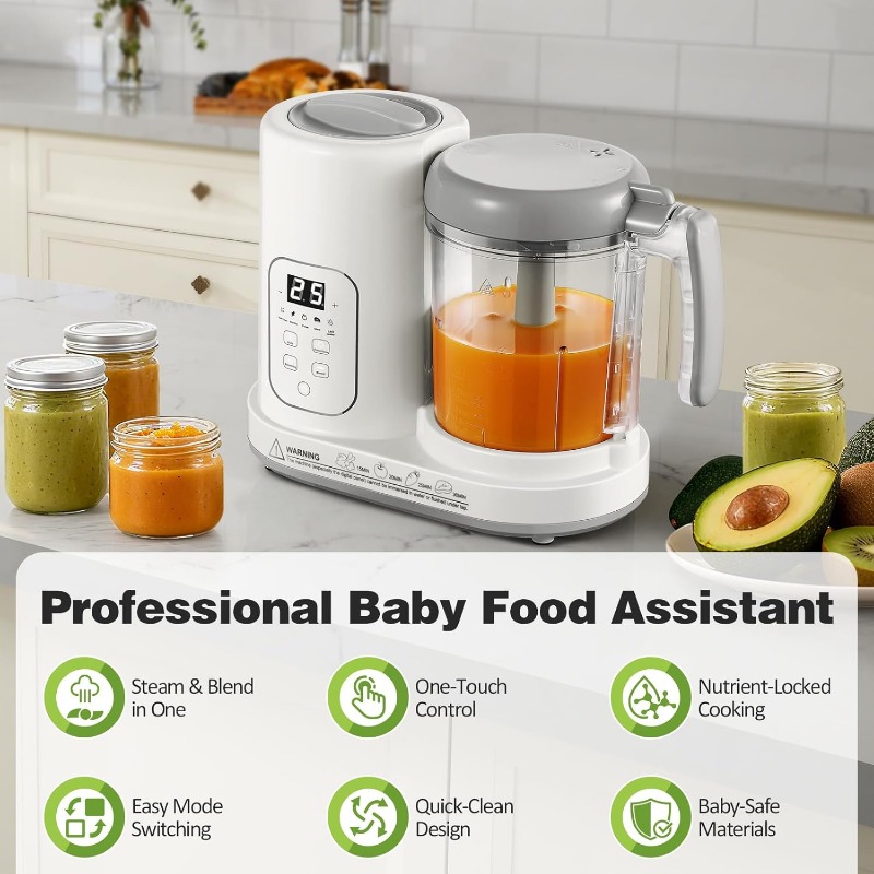 Baby Food Maker Steamer Blende - Baby Food Youtube recensie en prijs