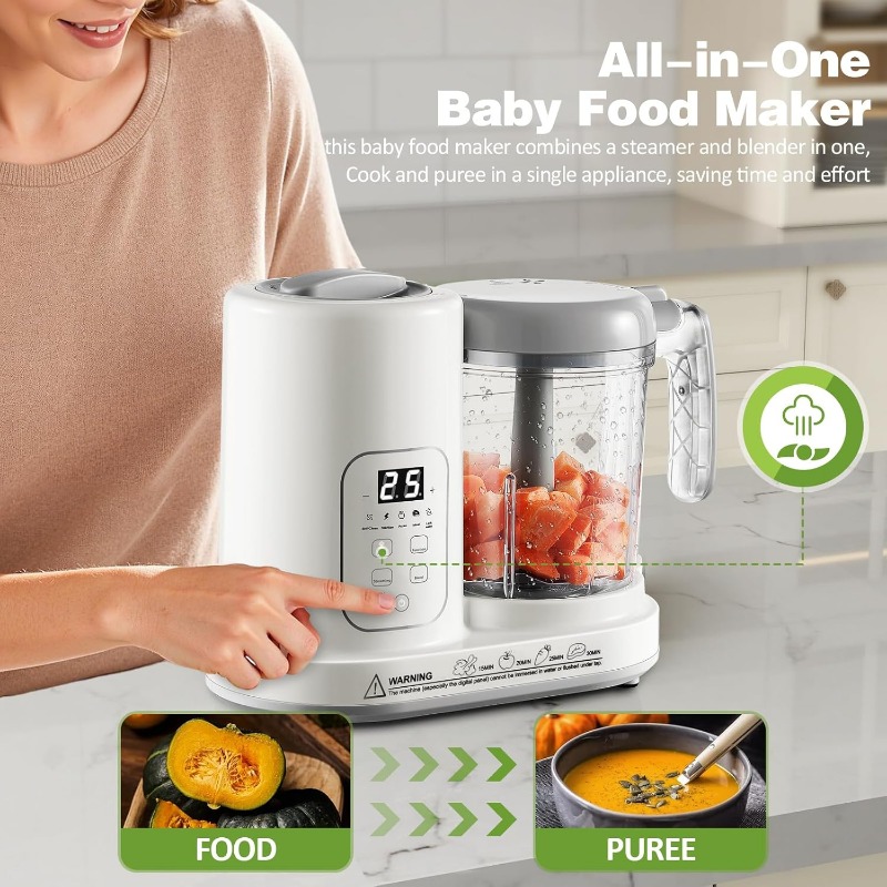 Baby Food Maker Steamer Blende - Baby Food Youtube recensie en prijs