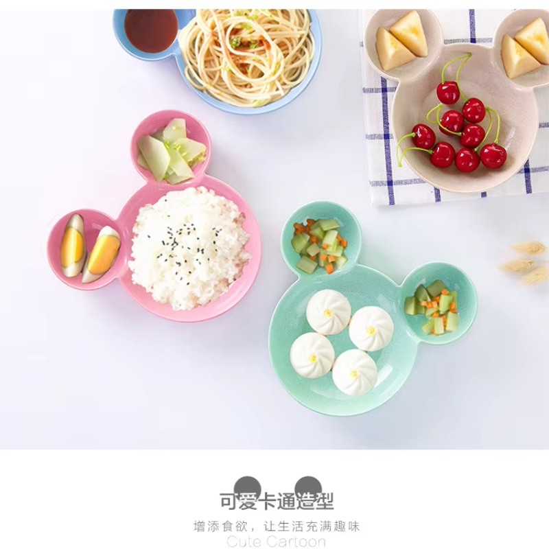 3Pcs/set Wheat Straw Baby Dish - Baby Food Menu recensie en prijs