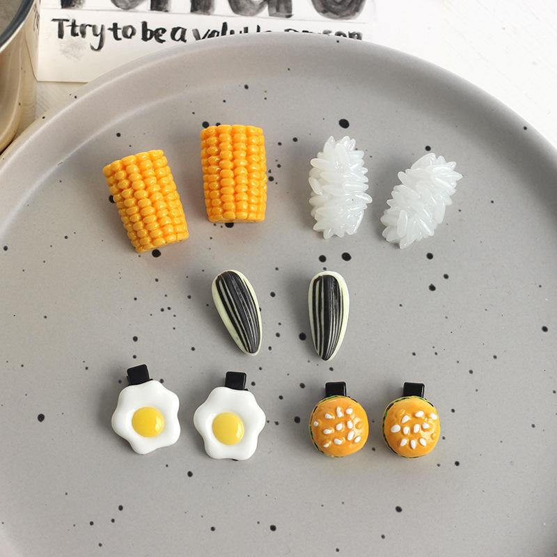 10Pcs Funny Novelty Hair Pin F - Baby Food Egg recensie en prijs