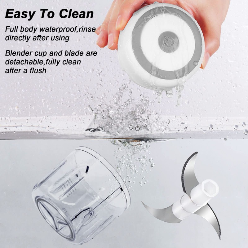 250ML Electric Garlic Grinder  - Baby Food Grinder Machine recensie en prijs