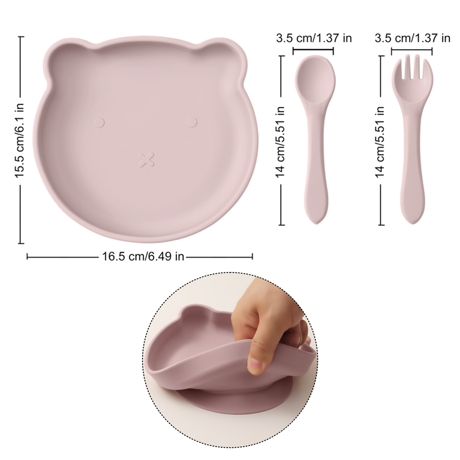 Mamaplan Silicone Kids Dishes  - Baby Food Menu recensie en prijs