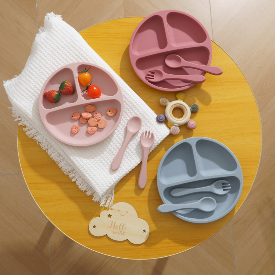 3PCS Children's Tableware Set  - Baby Food Menu recensie en prijs