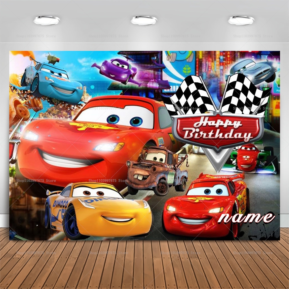 Lightning McQueen Backdrops Ch - Baby Food Recipes recensie en prijs