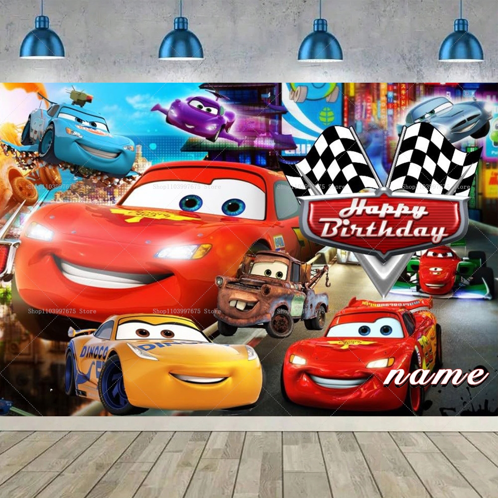 Lightning McQueen Backdrops Ch - Baby Food Recipes recensie en prijs
