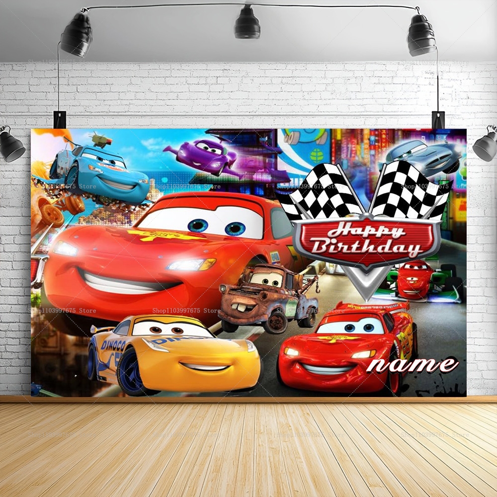 Lightning McQueen Backdrops Ch - Baby Food Recipes recensie en prijs