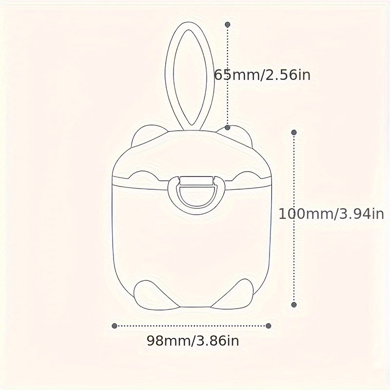1pc Portable Four-Layer Milk P - Baby Food Universe recensie en prijs