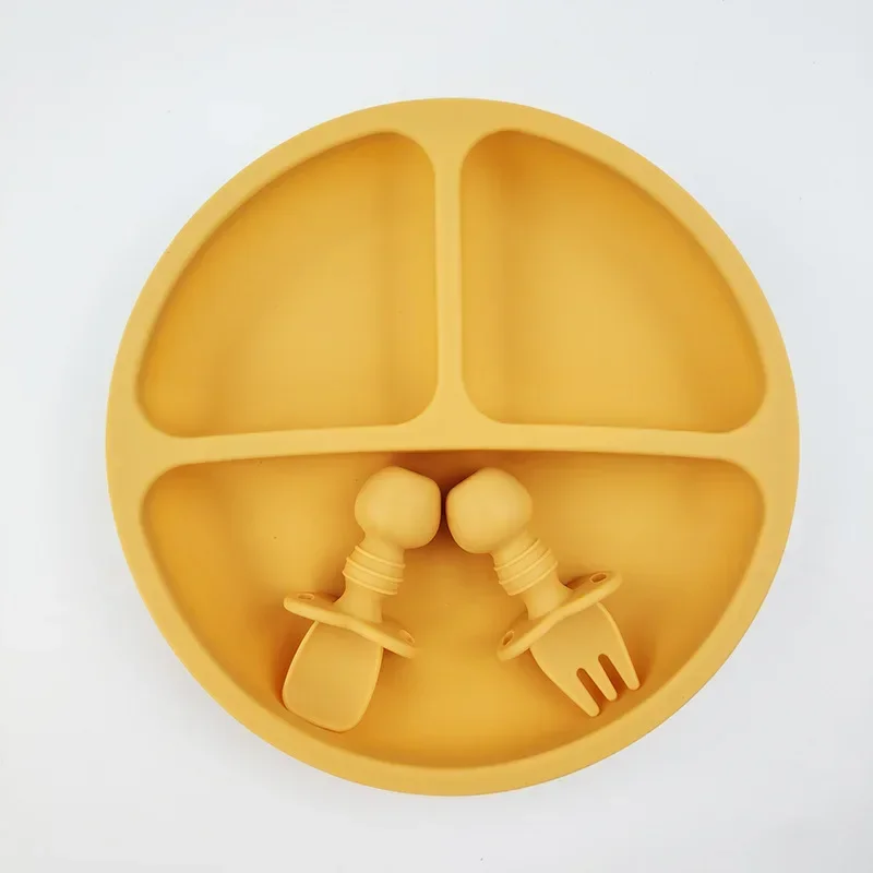3Pcs Silicone Baby Feeding Set - Baby Food Menu recensie en prijs