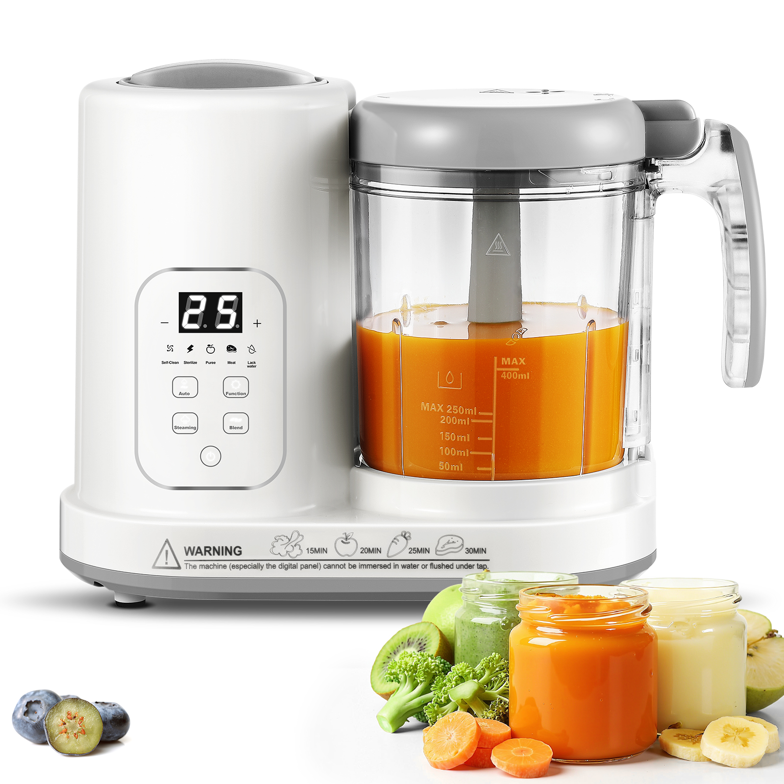 4-in-1 Auto-Clean, BPA-Free, f - Baby Food Youtube recensie en prijs