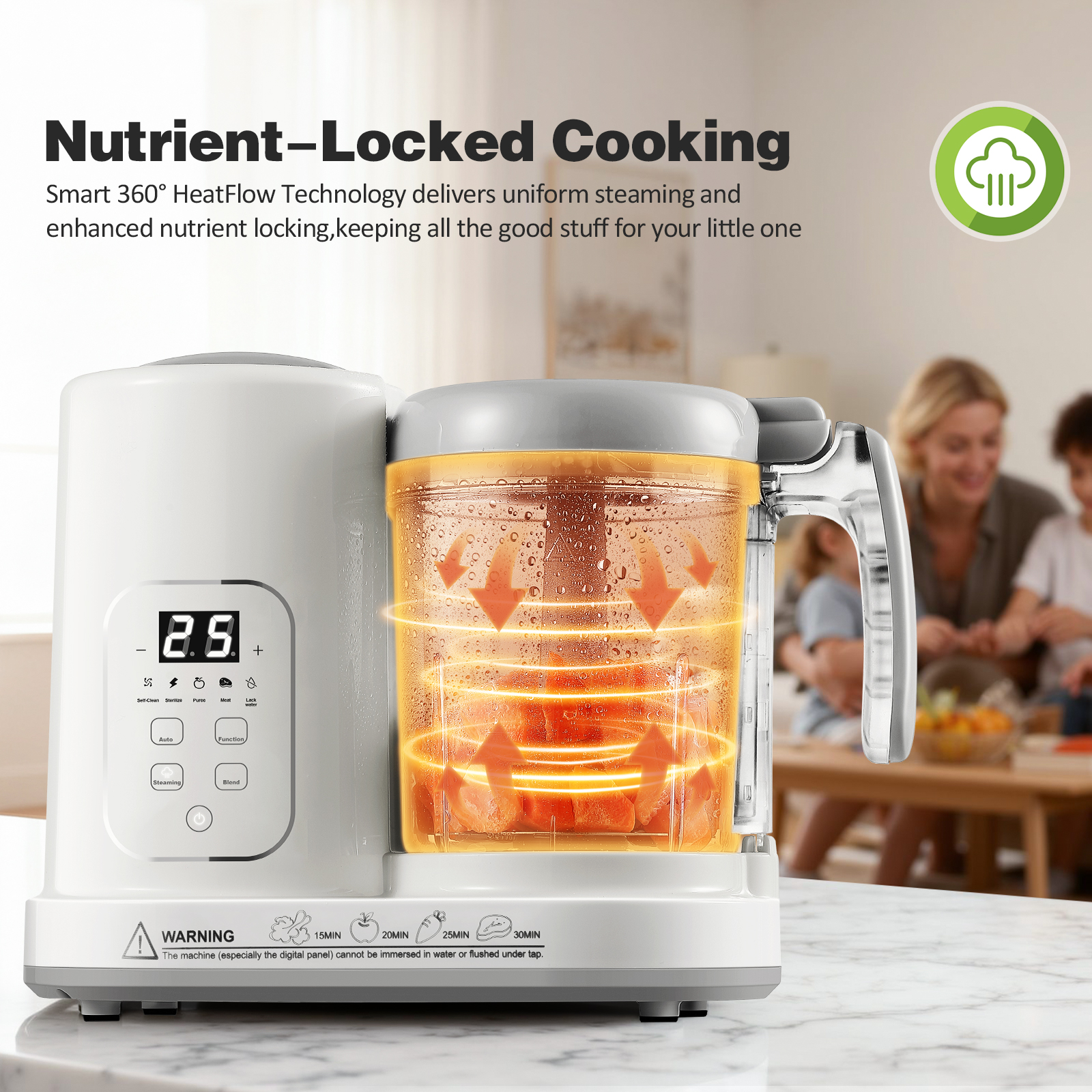 4-in-1 Auto-Clean, BPA-Free, f - Baby Food Youtube recensie en prijs