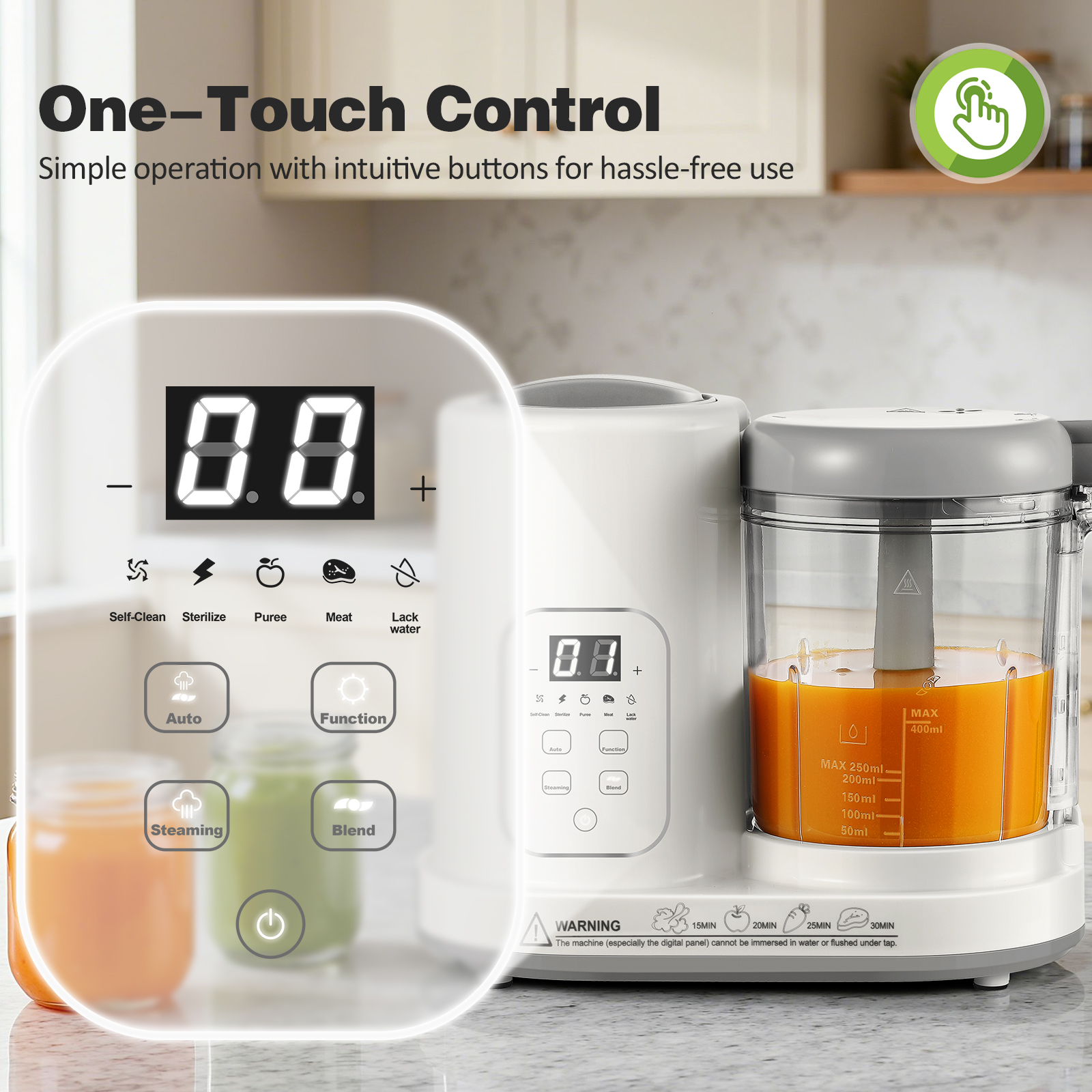 4-in-1 Auto-Clean, BPA-Free, f - Baby Food Youtube recensie en prijs