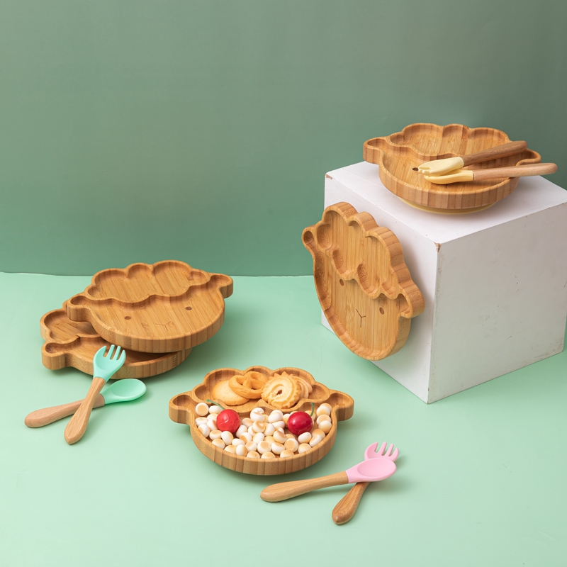 4pcs Children's Tableware Suct - Baby Food Menu recensie en prijs