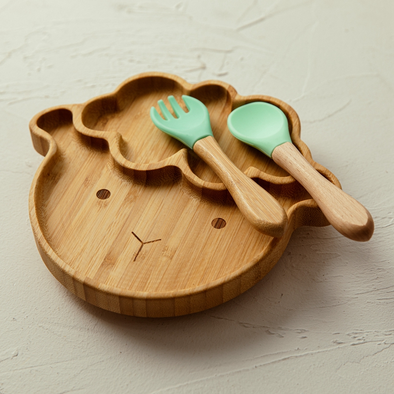 4pcs Children's Tableware Suct - Baby Food Menu recensie en prijs